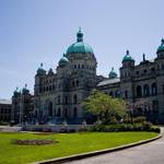 Parliament building in Victoria